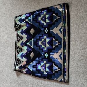 Express Sequin Pattern Mini Skirt